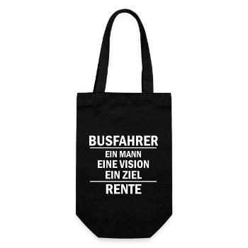 Handwerker Handyman Handwerk Werkzeug Baustelle - Geschenkbeutel für Flaschen - Schwarz - Vorne