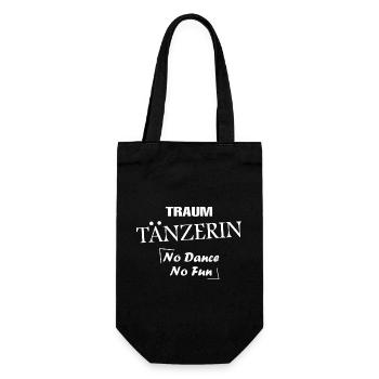 Dancing Dance Music - Gift Bag for Bottles - black - Front
