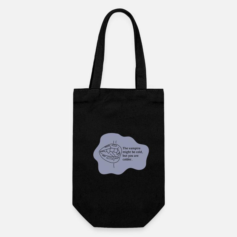 Vampir - Geschenkbeutel für Flaschen - Schwarz
