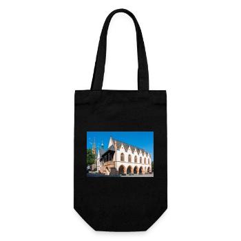 Die Kaiserpfalz Goslar Goslar - Geschenkbeutel für Flaschen - Schwarz - Vorne