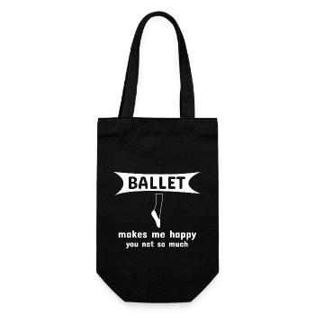 Danse Danse Musique - Sac à bouteille - noir - Devant