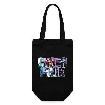 Cyber Punk - Black Girl Edition - Gift Bag for Bottles - black - Front