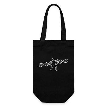 Guitar Plucked Instrument Guitarist Musical Instrument - Gift Bag for Bottles - black - Front