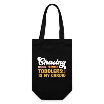 Childcare Teacher Educator - Gift Bag for Bottles - black - Front