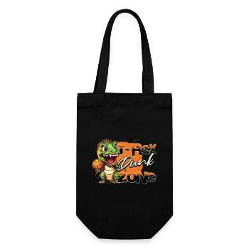Basketball Dino T-Rex Dunk Zone Player Sports - Sac à bouteille - noir - Devant