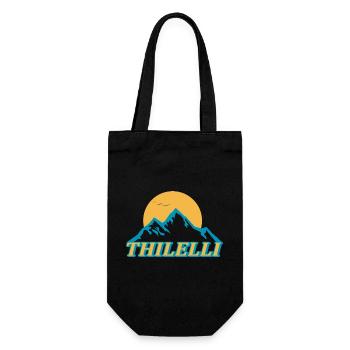 logo THILELLI - Sac à bouteille - noir - Devant