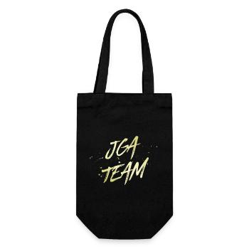 Jga Junggesellenabschied Team - Geschenkbeutel für Flaschen - Schwarz - Vorne