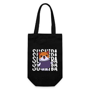 Shiba Inu Chien Sushi Japon Akita I Cadeau - Sac à bouteille - noir - Devant