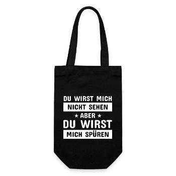 Paintball Airsoft - Geschenkbeutel für Flaschen - Schwarz - Vorne