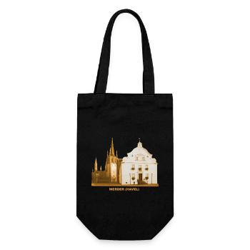 Werder Havel, Old Town Hall, Church Brandenburg - Gift Bag for Bottles - black - Front