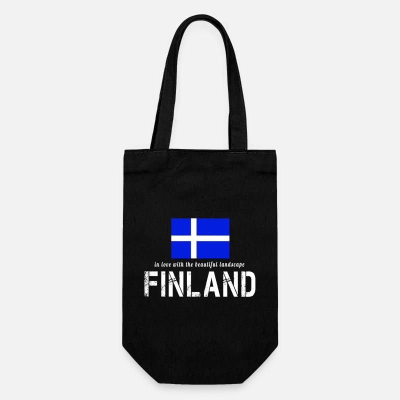 Finlande Finlande - Sac à bouteille - noir