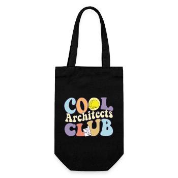 Cool Architects Club Architecture Major Squad - Gift Bag for Bottles - black - Front