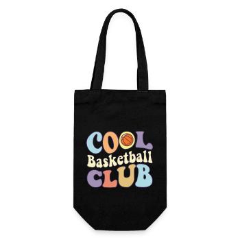 Cool Basketball Club Basketballer Crew Coach - Gift Bag for Bottles - black - Front
