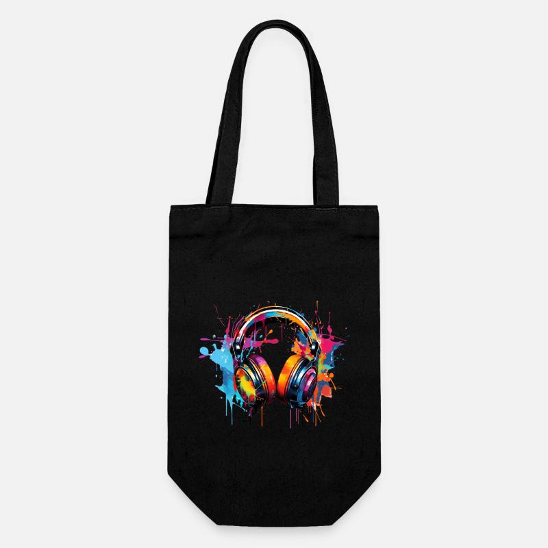 Casque Graffiti Style - Sac à bouteille - noir