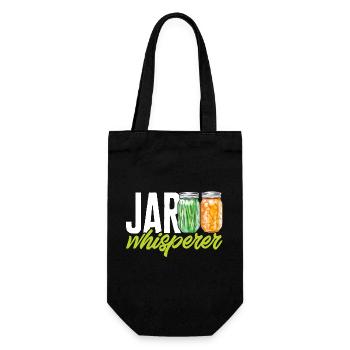 Mise en conserve, mise en conserve, mise en conserve, conservation des aliments - Sac à bouteille - noir - Devant