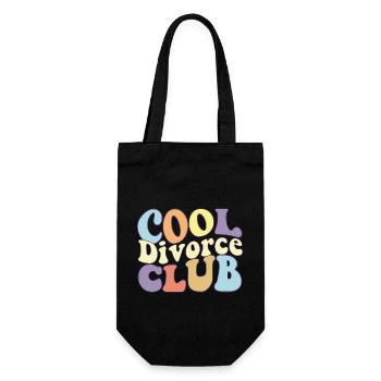 Cool Divorce Club Divorce Party Squad Divorcé - Sac à bouteille - noir - Devant