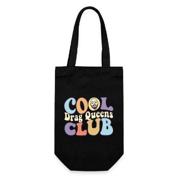 Cool Drag Queen Club LGBT Gay Pride Equality - Geschenkbeutel für Flaschen - Schwarz - Vorne