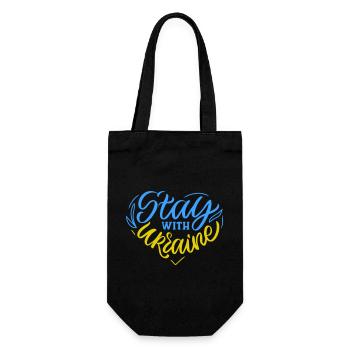 Valeewear - Solidarité avec l’Ukraine - Sac à bouteille - noir - Devant