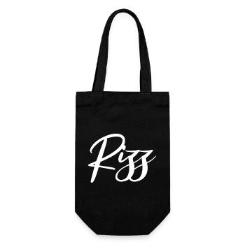 Rizz - Jugendwort - Gift Bag for Bottles - black - Front