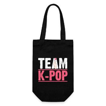 Korea Musik Kpop - Geschenkbeutel für Flaschen - Schwarz - Vorne
