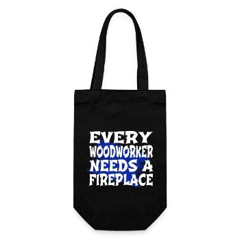 Jokes Carpenter Work Tshirts Funny Happy Hobbyists - Gift Bag for Bottles - black - Front