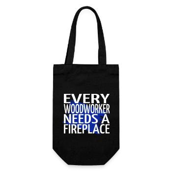charpentier plombier hommes un charpentier prière t-shirts - Sac à bouteille - noir - Devant