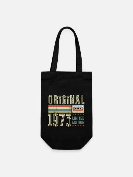 Original 1973 - Limited Edition - Geschenkbeutel für Flaschen - Schwarz