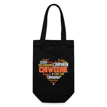 Chiweenie Chien - Sac à bouteille - noir - Devant