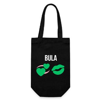 BULA - Gift Bag for Bottles - black - Front