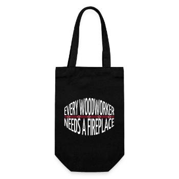 Fun Best Bday Proud Carpenter Skull Tshirts - Sac à bouteille - noir - Devant