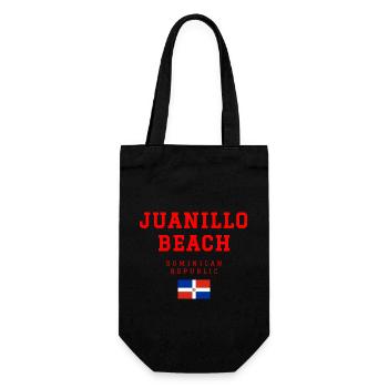 Juanillo Beach, République dominicaine - Sac à bouteille - noir - Devant