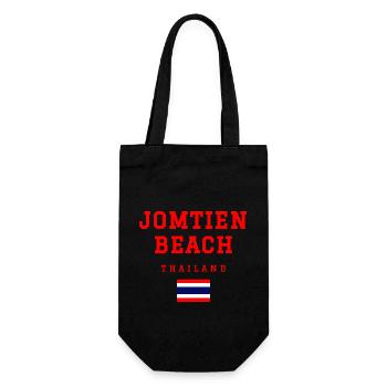 Jomtien Beach, Thaïlande - Sac à bouteille - noir - Devant