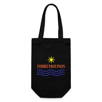 TORREMOLINOS-Eau du Soleil+Texte - Sac à bouteille - noir - Devant
