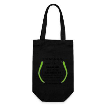 UncleBillSnakeOil - Gift Bag for Bottles - black - Front