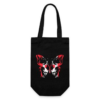 Canada, pays, drapeau, états officiels, continent - Sac à bouteille - noir - Devant