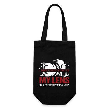 Je n’ai pas besoin d’un filtre pour mon appareil photo photo - Sac à bouteille - noir - Devant
