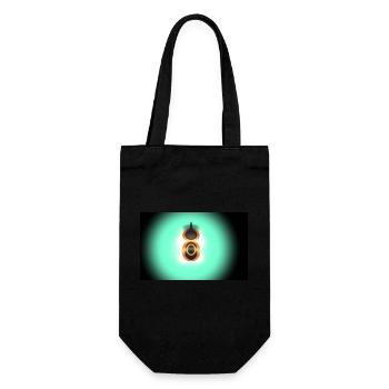 Citrouille 2 - Sac à bouteille - noir - Devant