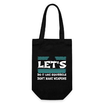 Amour heureux Hippie paix signe blagues Cool présent - Sac à bouteille - noir - Devant