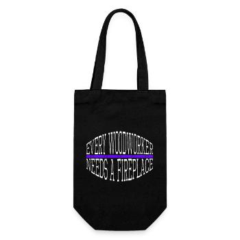 Charpentier Fille T-shirts Bûcheron Cool Happy Joke - Sac à bouteille - noir - Devant