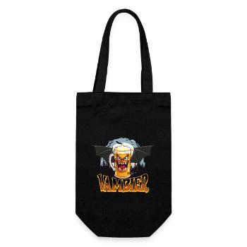 Vambier Vampire Bière Halloween Party Drôle Costume - Sac à bouteille - noir - Devant