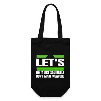 1960s Bird Peace Symbol Fun Funny Quote Birthday - Gift Bag for Bottles - black - Front