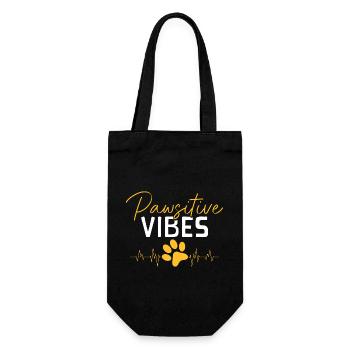 Propriétaire de chien Amoureux des animaux - Sac à bouteille - noir - Devant