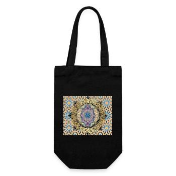 The moroccan chakra Original - Geschenkbeutel für Flaschen - Schwarz - Vorne