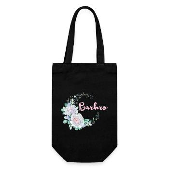 Für Barbro - Geschenkbeutel für Flaschen - Schwarz - Vorne