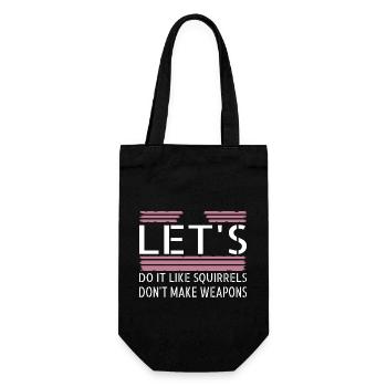 anniversaire, blagues, idée cadeau, contre-culture, génial - Sac à bouteille - noir - Devant