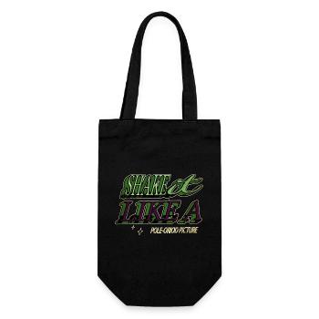 christmas present cool funny statement bday - Geschenkbeutel für Flaschen - Schwarz - Vorne
