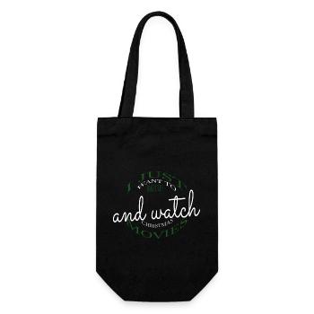 present idea birthday present idea funny quote - Geschenkbeutel für Flaschen - Schwarz - Vorne