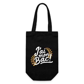 J'ai mon bac - Sac à bouteille - noir - Devant