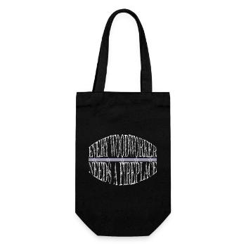 Union charpentier T-shirts cadeau d’anniversaire génial - Sac à bouteille - noir - Devant