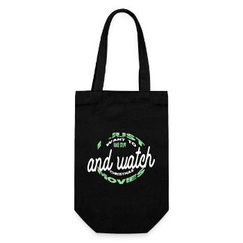 statement bakers motto funny gym baker appeal - Geschenkbeutel für Flaschen - Schwarz - Vorne
